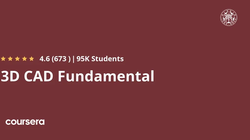 3D CAD Fundamentals
