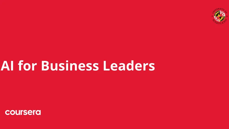 AI For Business Leaders