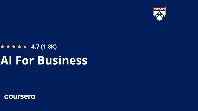 AI For Business Specialization