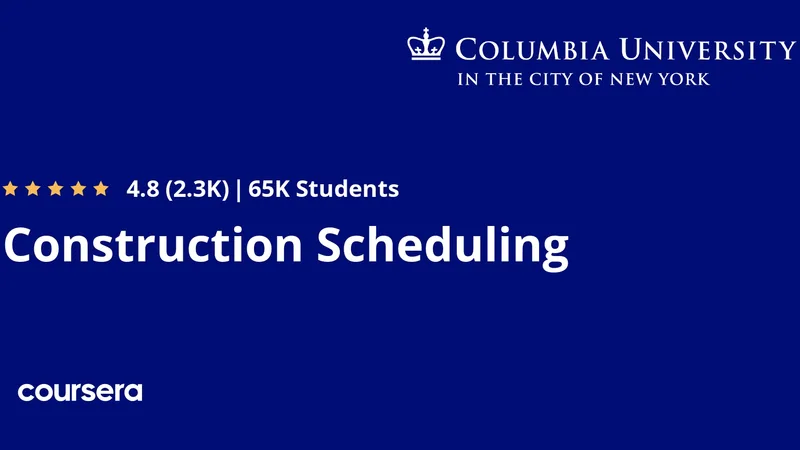 Construction Scheduling