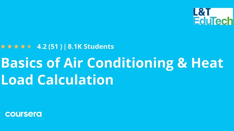 Designing Air Conditioning Systems and Heat Load Calculation