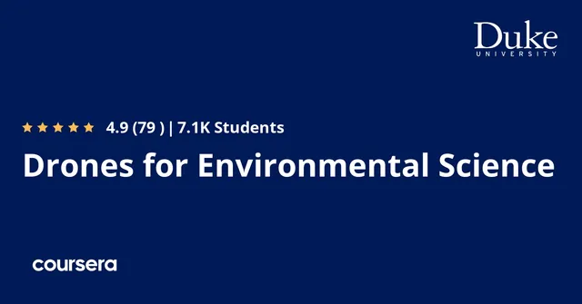 Drones for Environmental Science