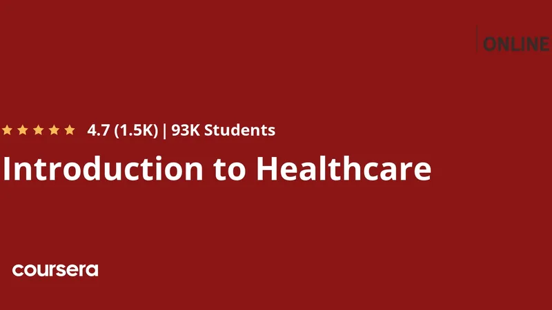 Intro To Healthcare