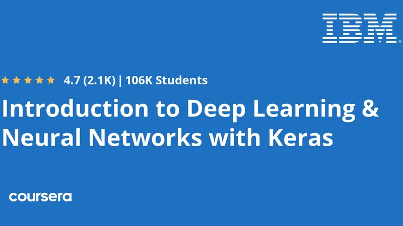 Introduction to Deep Learning with Keras