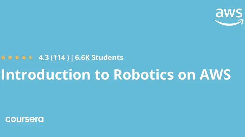 Introduction to Robotics on AWS thumbnail