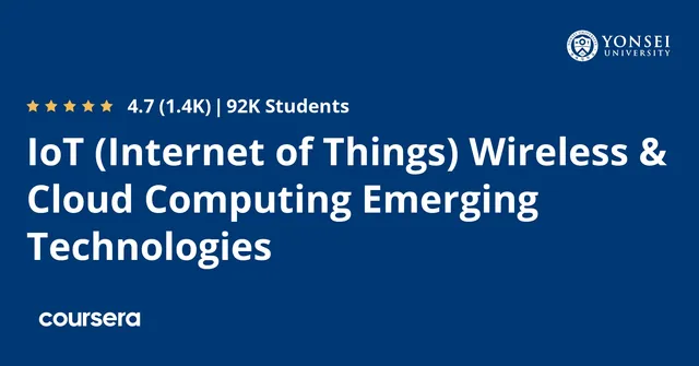 IoT Wireless & Cloud Computing Emerging Technologies