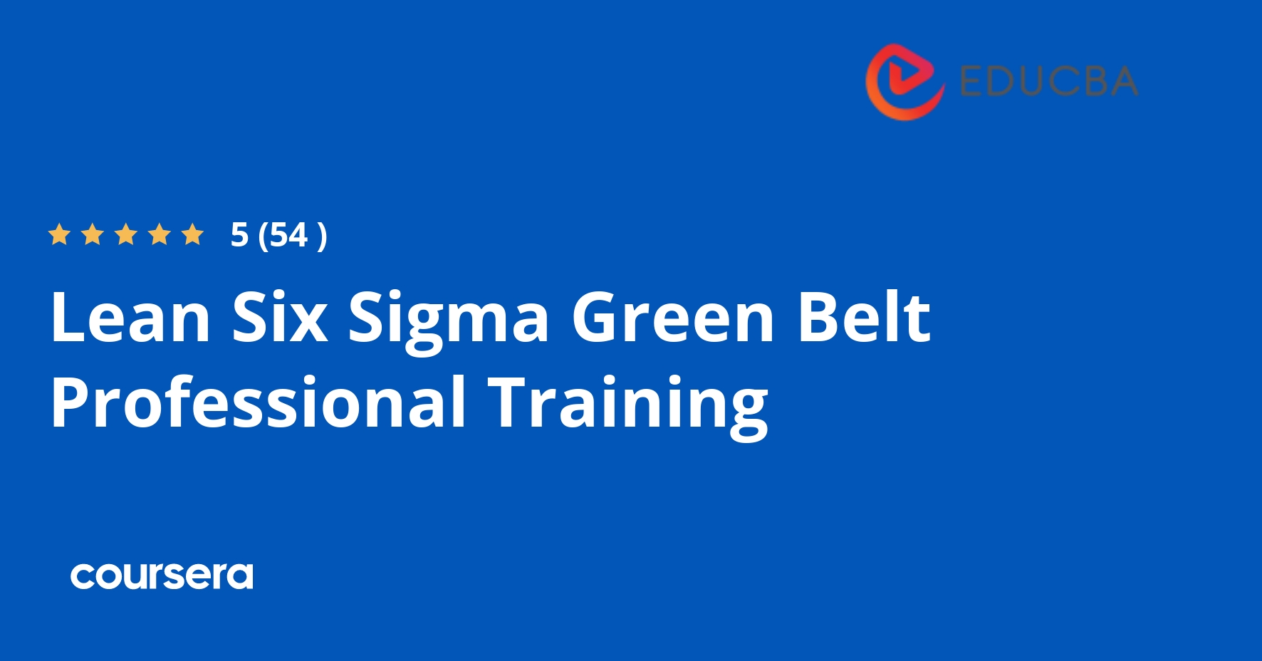 Lean Six Sigma Green Belt Certification