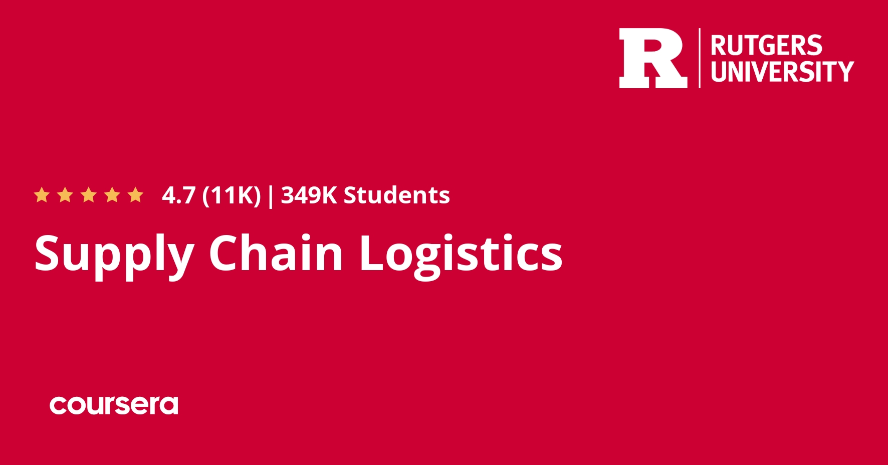Supply Chain Management & Logistics