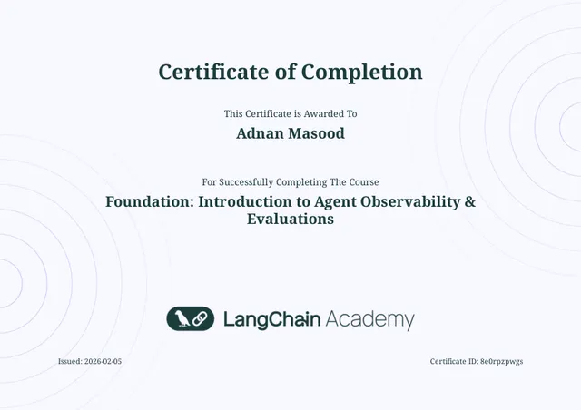 Foundation: Building Reliable Agents