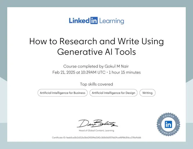 How to Research and Write Using Generative AI Tools