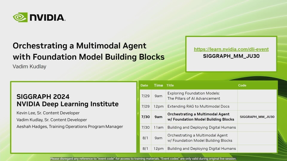Building AI Agents with Multimodal Models