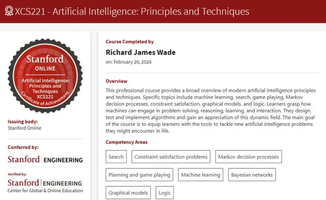 Artificial Intelligence: Principles and Techniques (XCS221) image